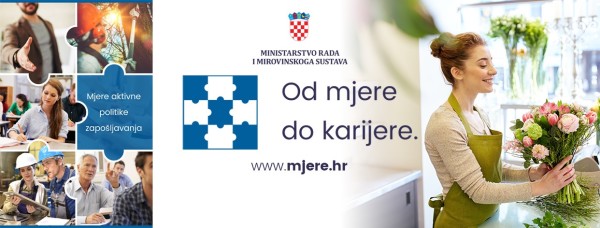 MJERE AKTIVNE POLITIKE ZAPOŠLJAVANJA – “OD MJERE DO KARIJERE”